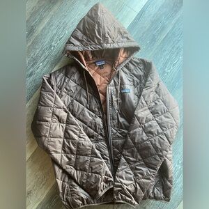 Patagonia Men's Dark Brown Puffer Jacket